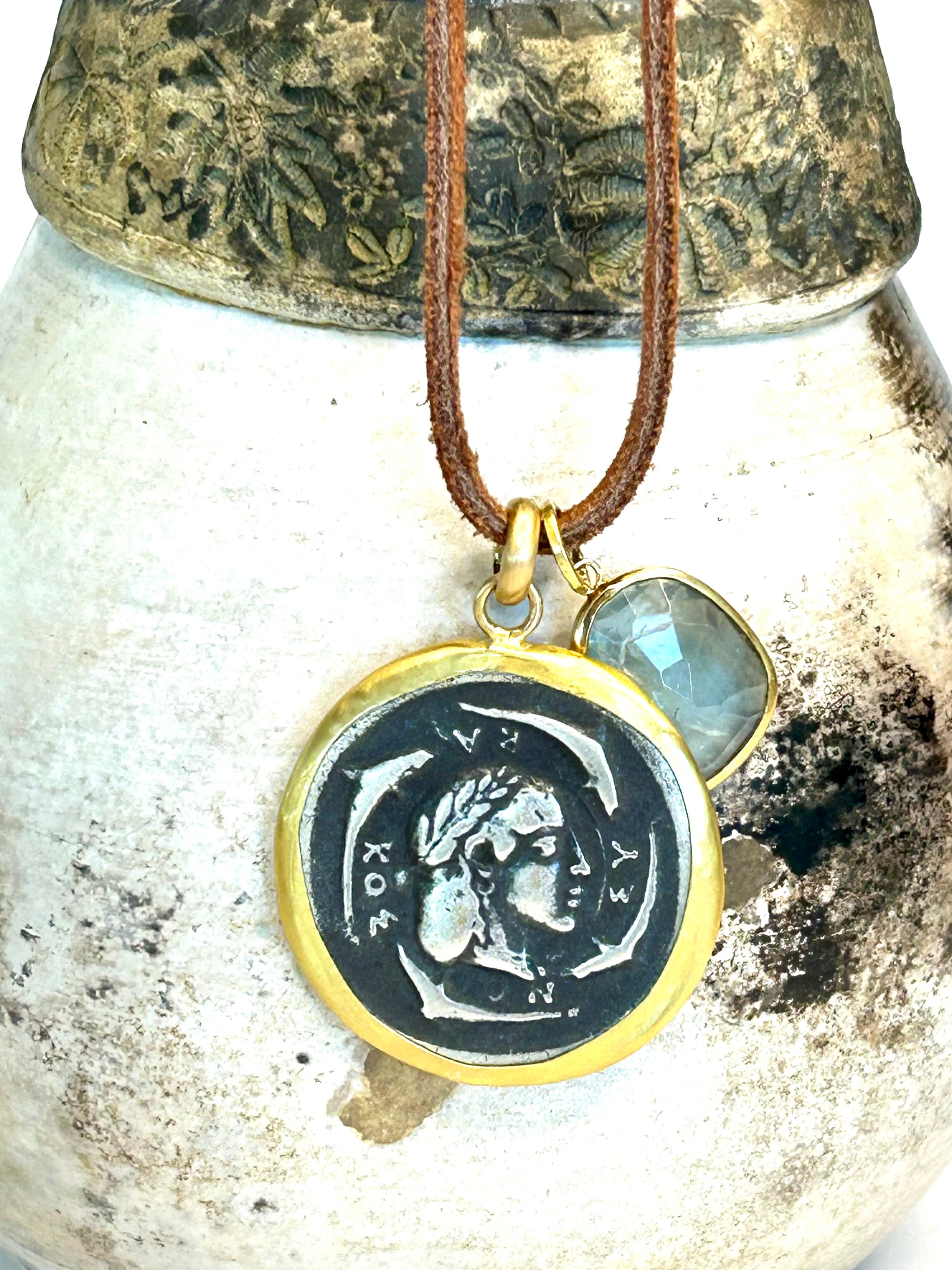 Ode to Sacred Arethusa Necklace Set