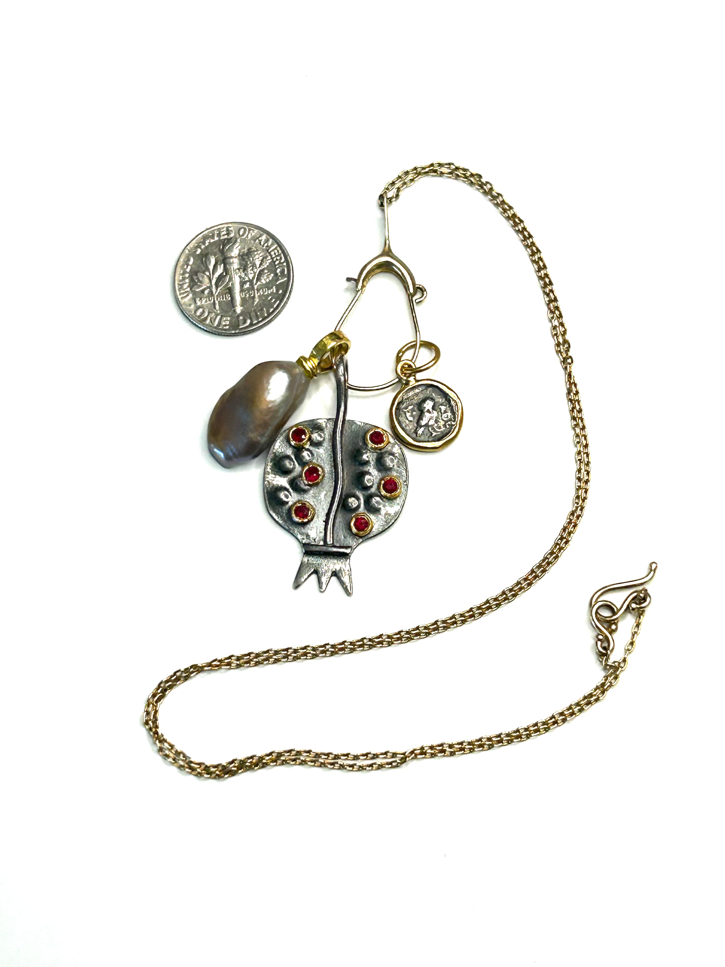 Ode to Athena Nike Necklace