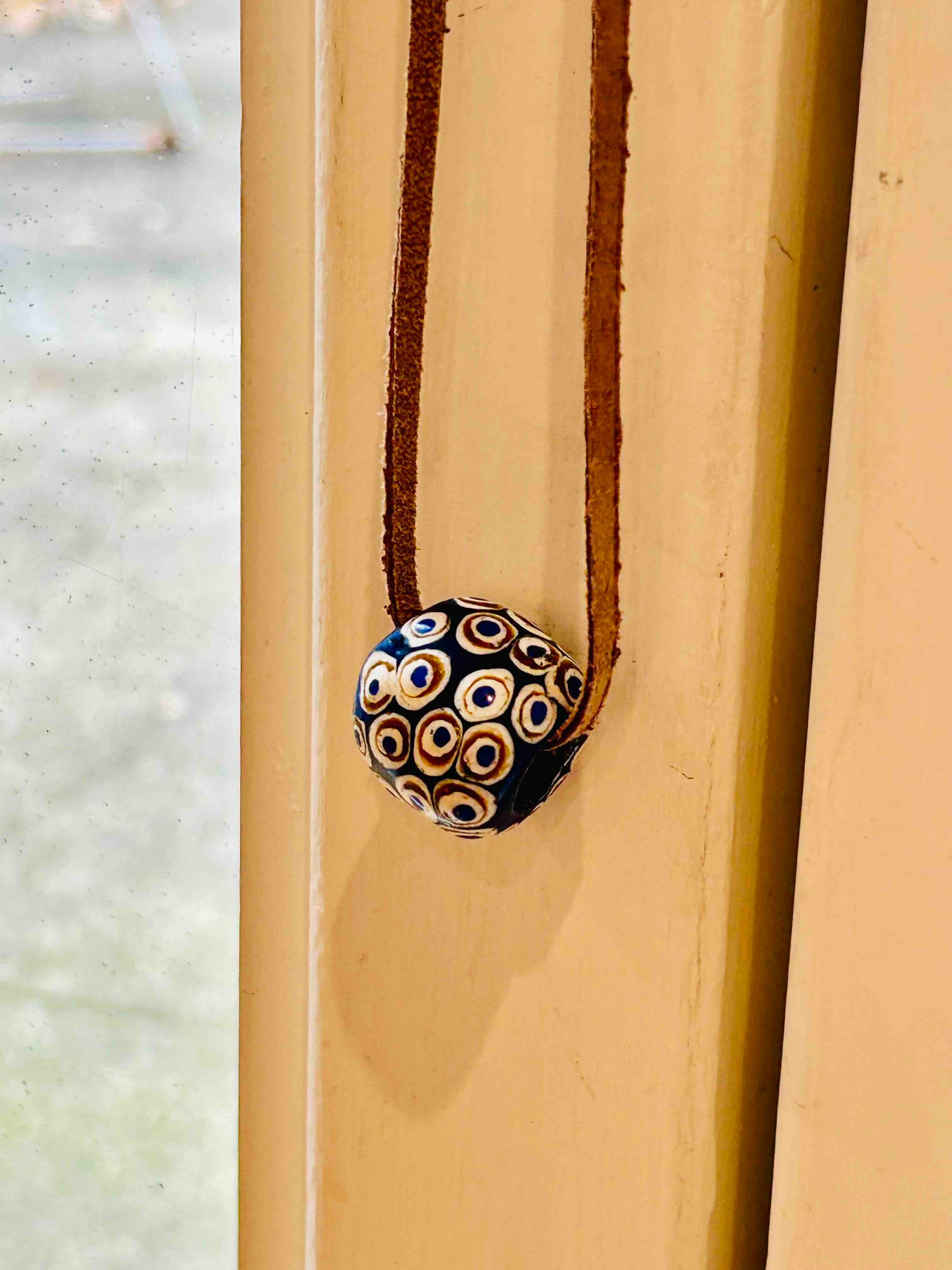 Phoenician Glass Evil Eye Bead ca 500-300 BCE