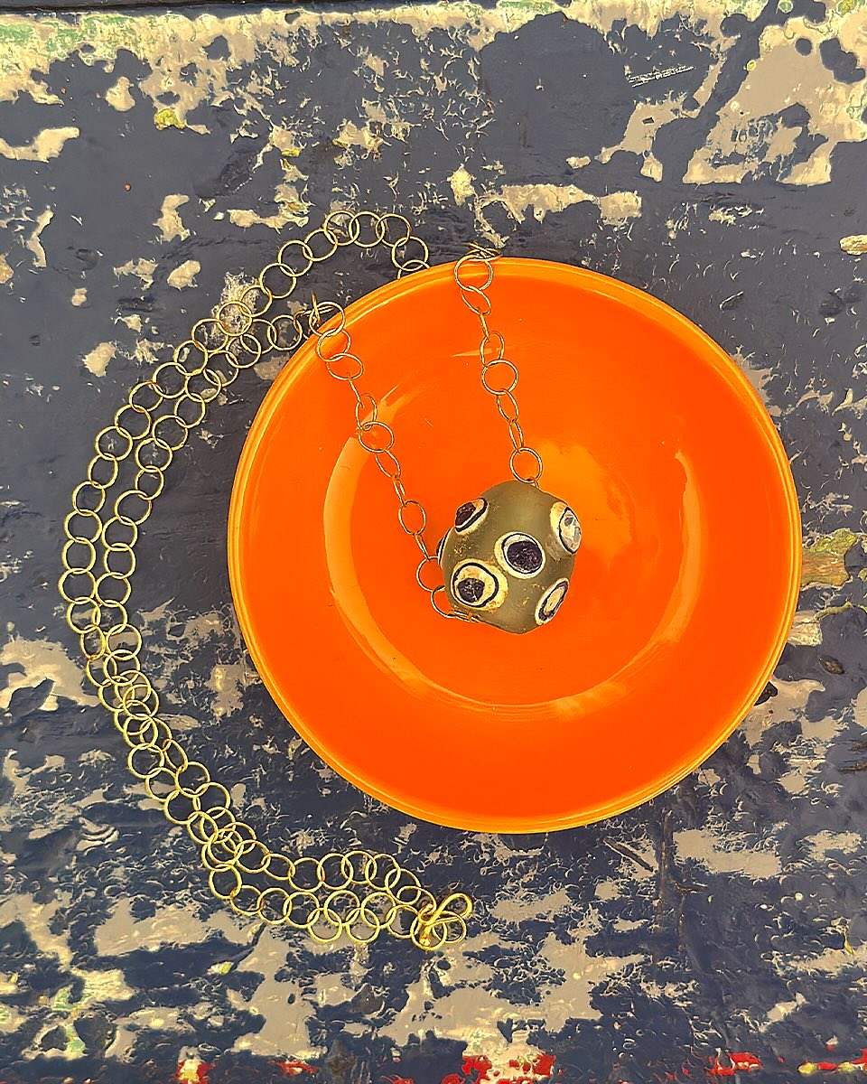 Phoenician Evil Eye Bead Necklace