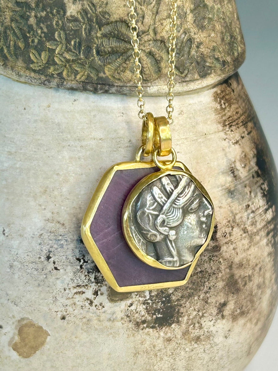 Ode to Mother Athena Necklace Set