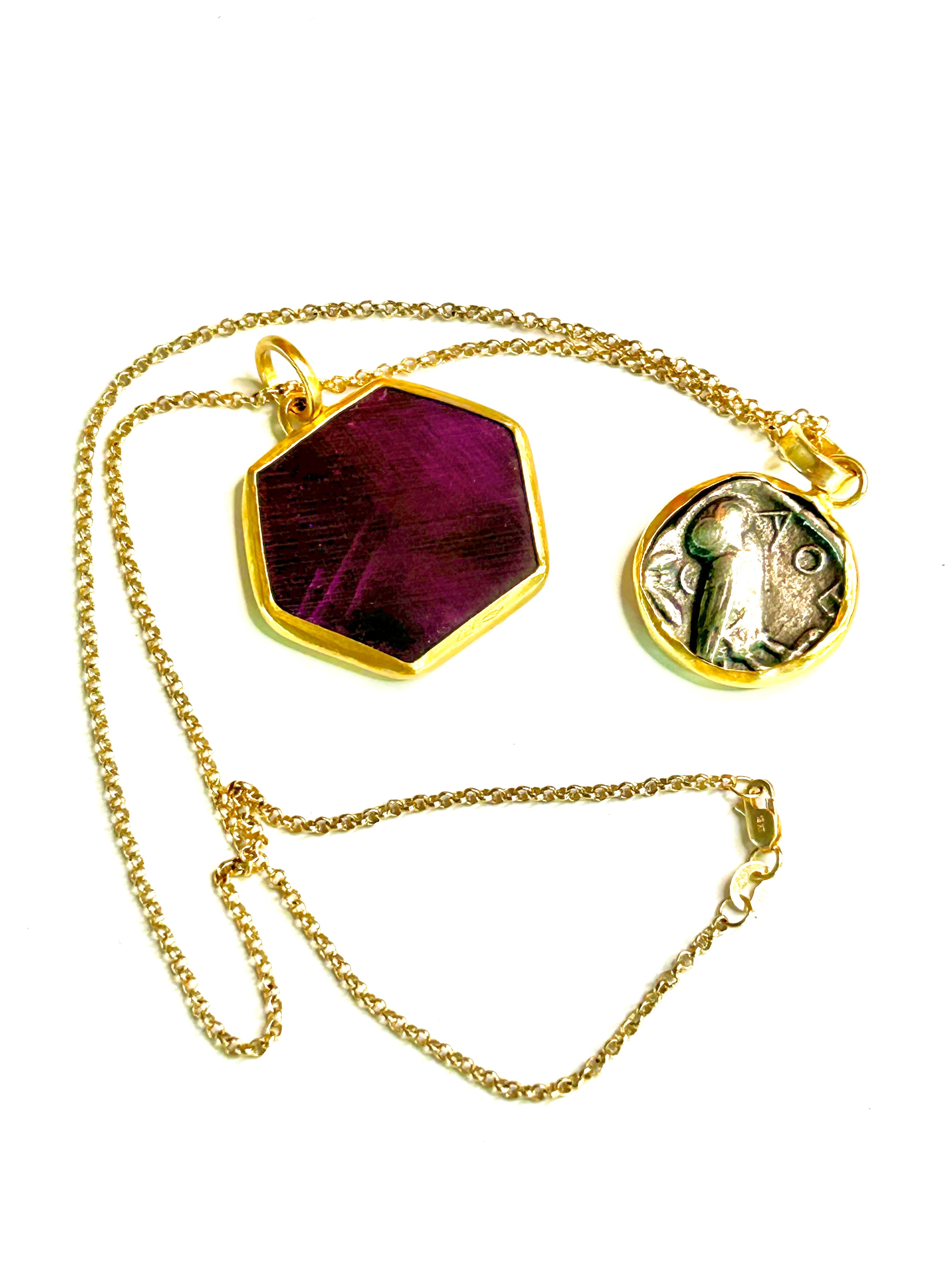 Ode to Mother Athena Necklace Set