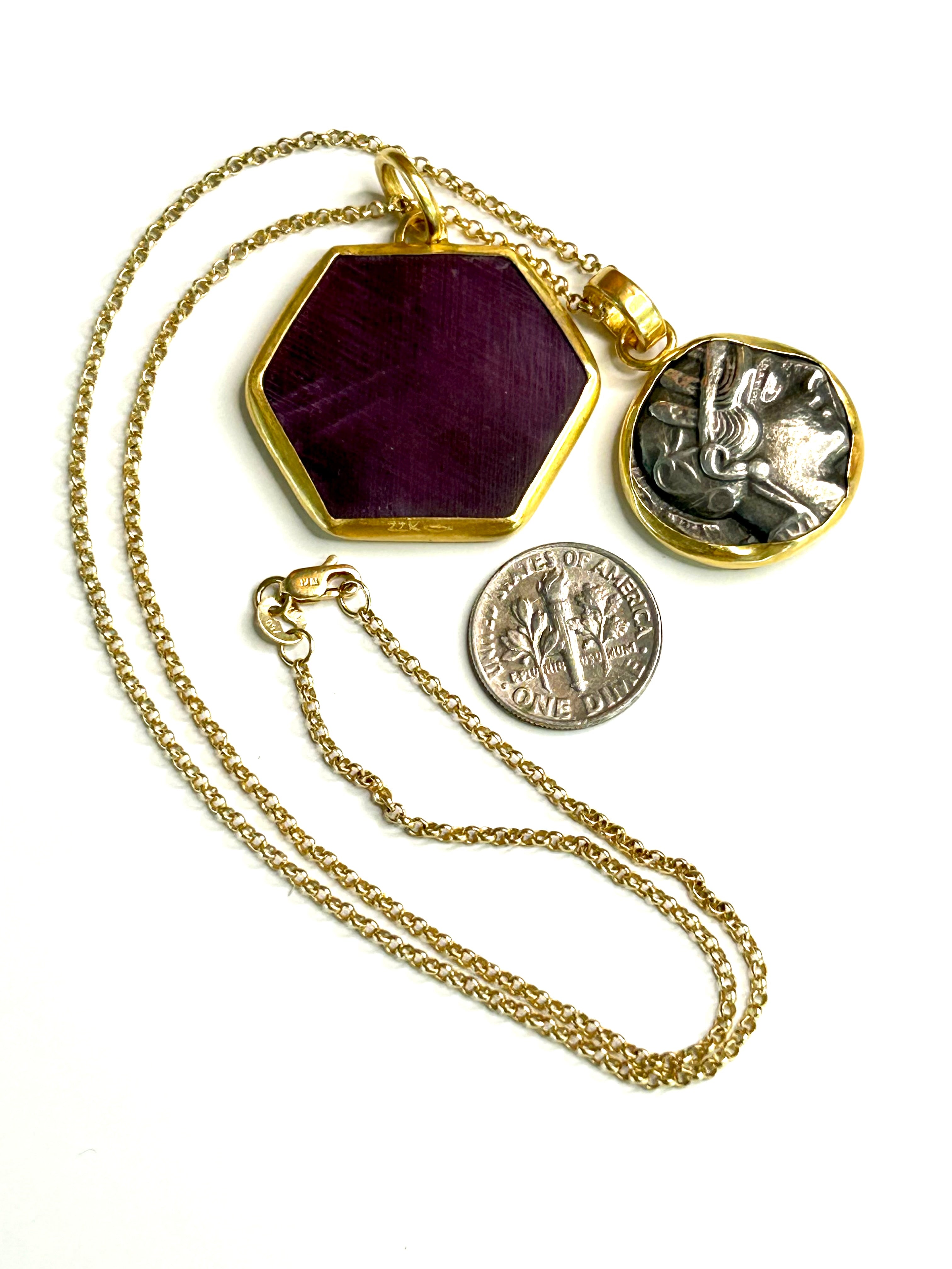 Ode to Mother Athena Necklace Set