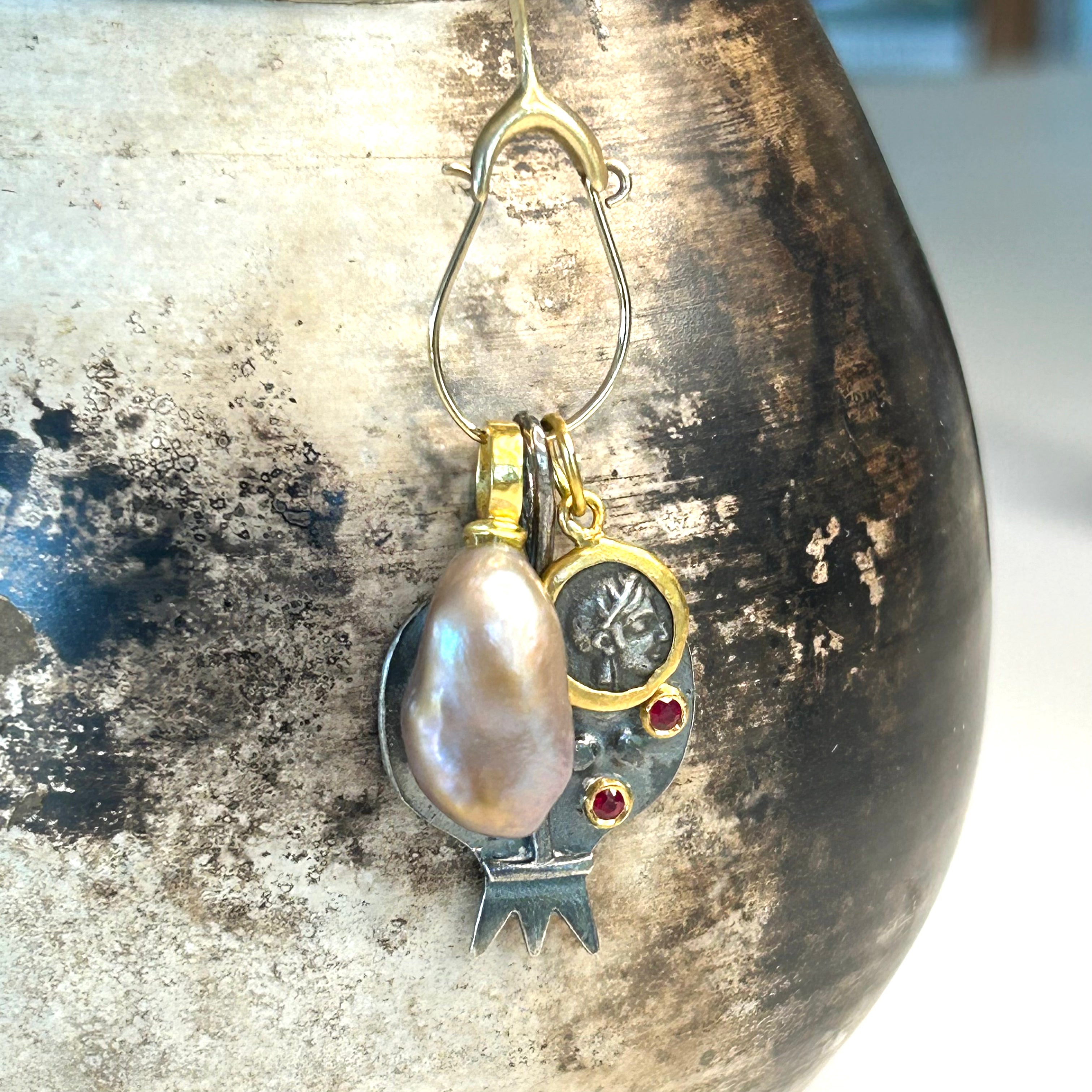 Ode to Athena Nike Necklace