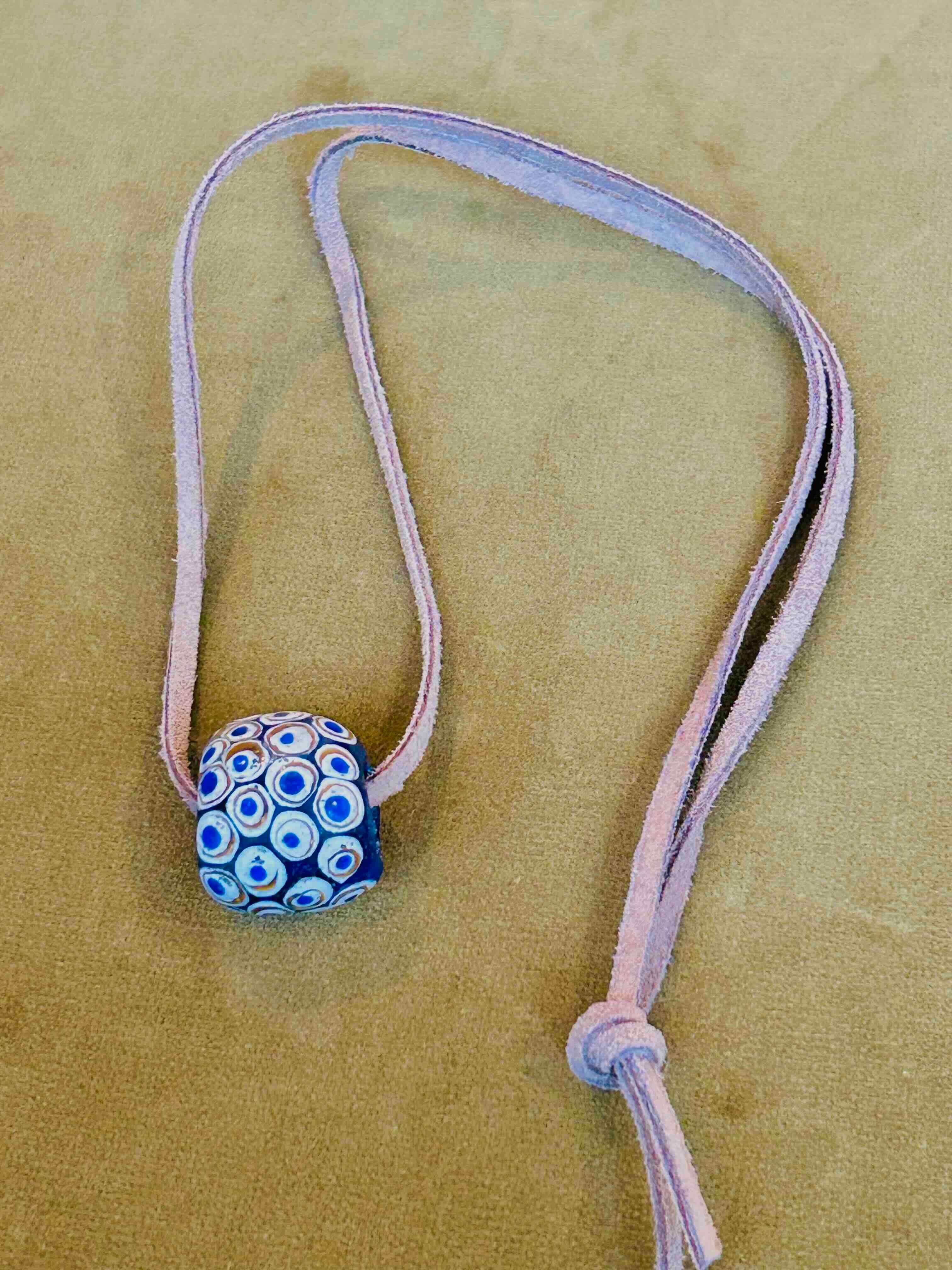 Phoenician Glass Evil Eye Bead ca 500-300 BCE